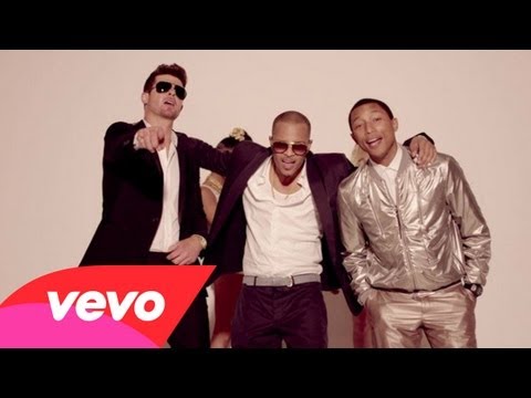 Robin Thicke featuring T.I and Pharrell – Blurred Lines
