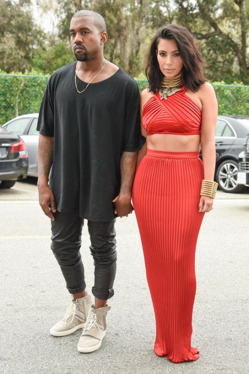 Look of the Day – Kim and Kanye West