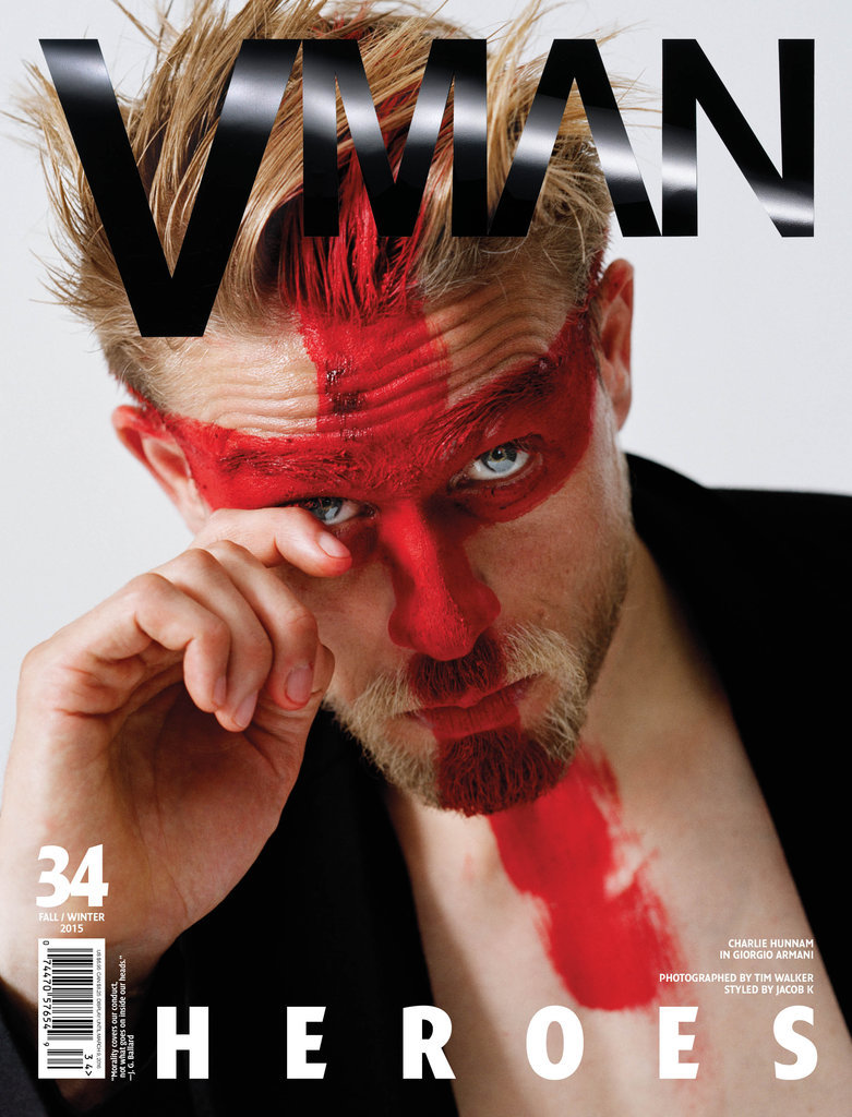 Magazine Cover of the Day – Charlie Hunnam for V Magazine