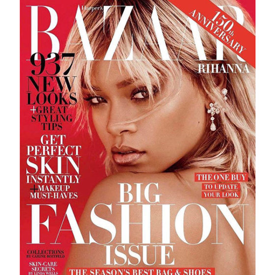 Magazine Cover – Rihanna for Harper’s Bazaar
