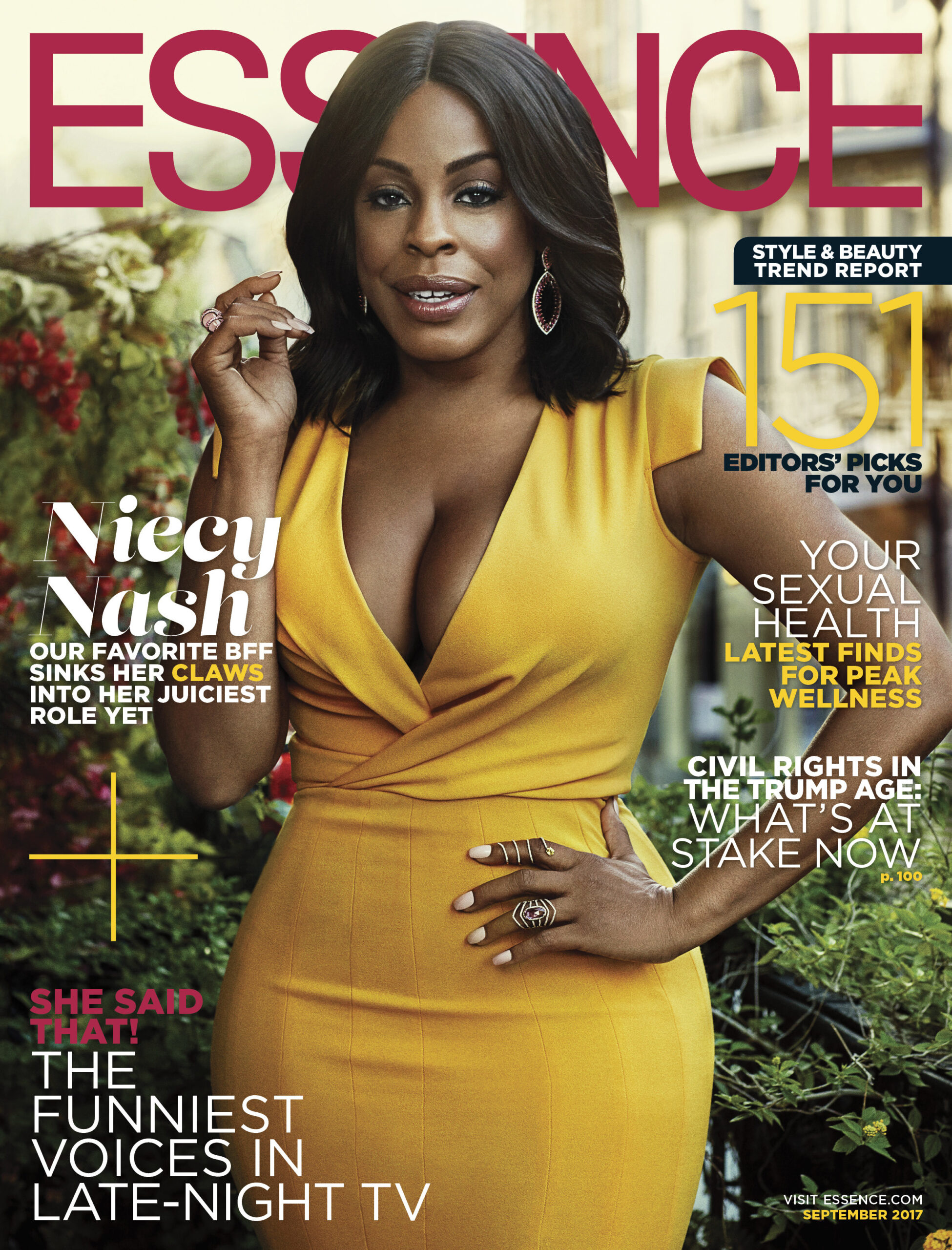 Magazine Cover: Niecy Nash on Essence